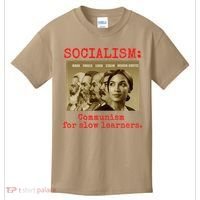 Funny Anti Socialist Conservative 16 Kids T-Shirt thumb 0