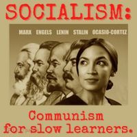 Funny Anti Socialist Conservative 16 Kids T-Shirt thumb 2