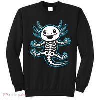 Funny Axolotl Skeleton X-Ray Sweatshirt thumb 0