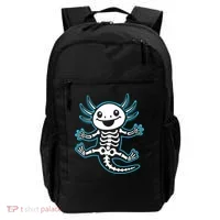 Funny Axolotl Skeleton X-Ray Backpack thumb 0