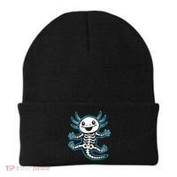 Funny Axolotl Skeleton X-Ray Beanie thumb 0