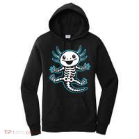 Funny Axolotl Skeleton X-Ray Women's Hoodie thumb 0