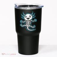 Funny Axolotl Skeleton X-Ray Tumbler thumb 0