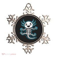 Funny Axolotl Skeleton X-Ray Ornament thumb 0