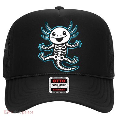Funny Axolotl Skeleton X-Ray Hat