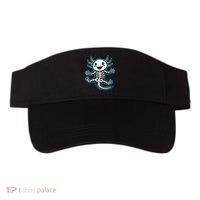 Funny Axolotl Skeleton X-Ray Visor thumb 0