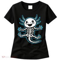 Funny Axolotl Skeleton X-Ray Women's T-Shirt thumb 0