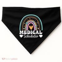 Funny Assistant Scheduler Application Day Medical Scheduler USA-Made Doggie Bandana thumb 0