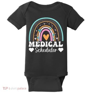 Funny Assistant Scheduler Application Day Medical Scheduler Baby Bodysuit