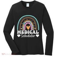 Funny Assistant Scheduler Application Day Medical Scheduler Women's Long Sleeve Shirt thumb 0