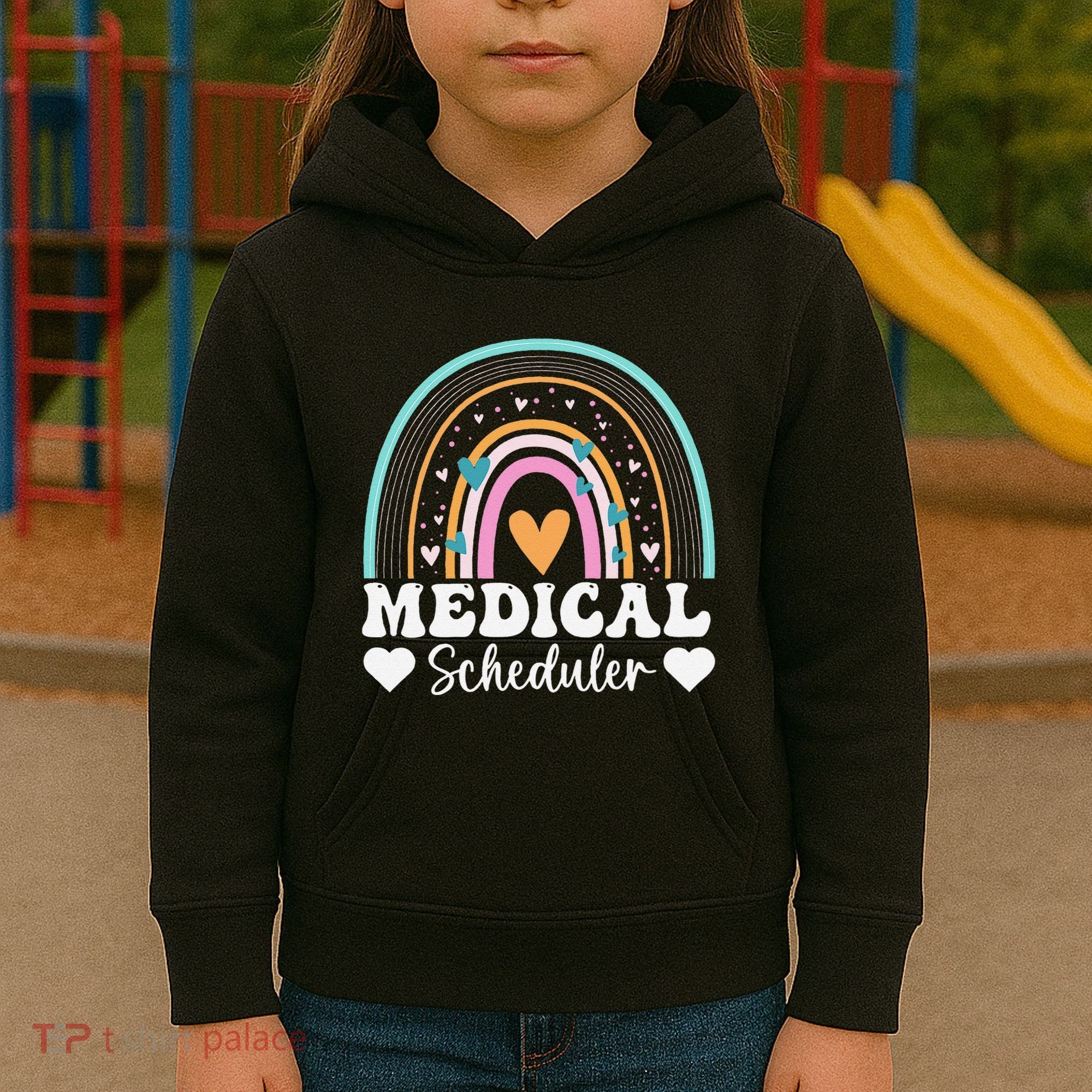 Funny Assistant Scheduler Application Day Medical Scheduler Kids Hoodie