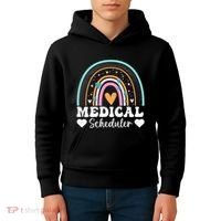 Funny Assistant Scheduler Application Day Medical Scheduler Kids Hoodie thumb 4