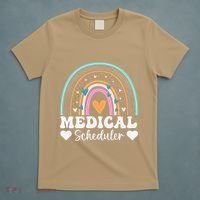 Funny Assistant Scheduler Application Day Medical Scheduler T-Shirt thumb 5