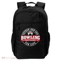 Father And Son Bowling Partners For Life Gift Backpack thumb 0