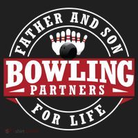 Father And Son Bowling Partners For Life Gift Beanie thumb 2