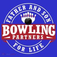 Father And Son Bowling Partners For Life Gift Women's Tank Top thumb 5