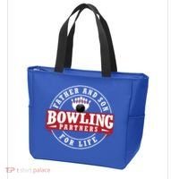 Father And Son Bowling Partners For Life Gift Tote Bag thumb 3