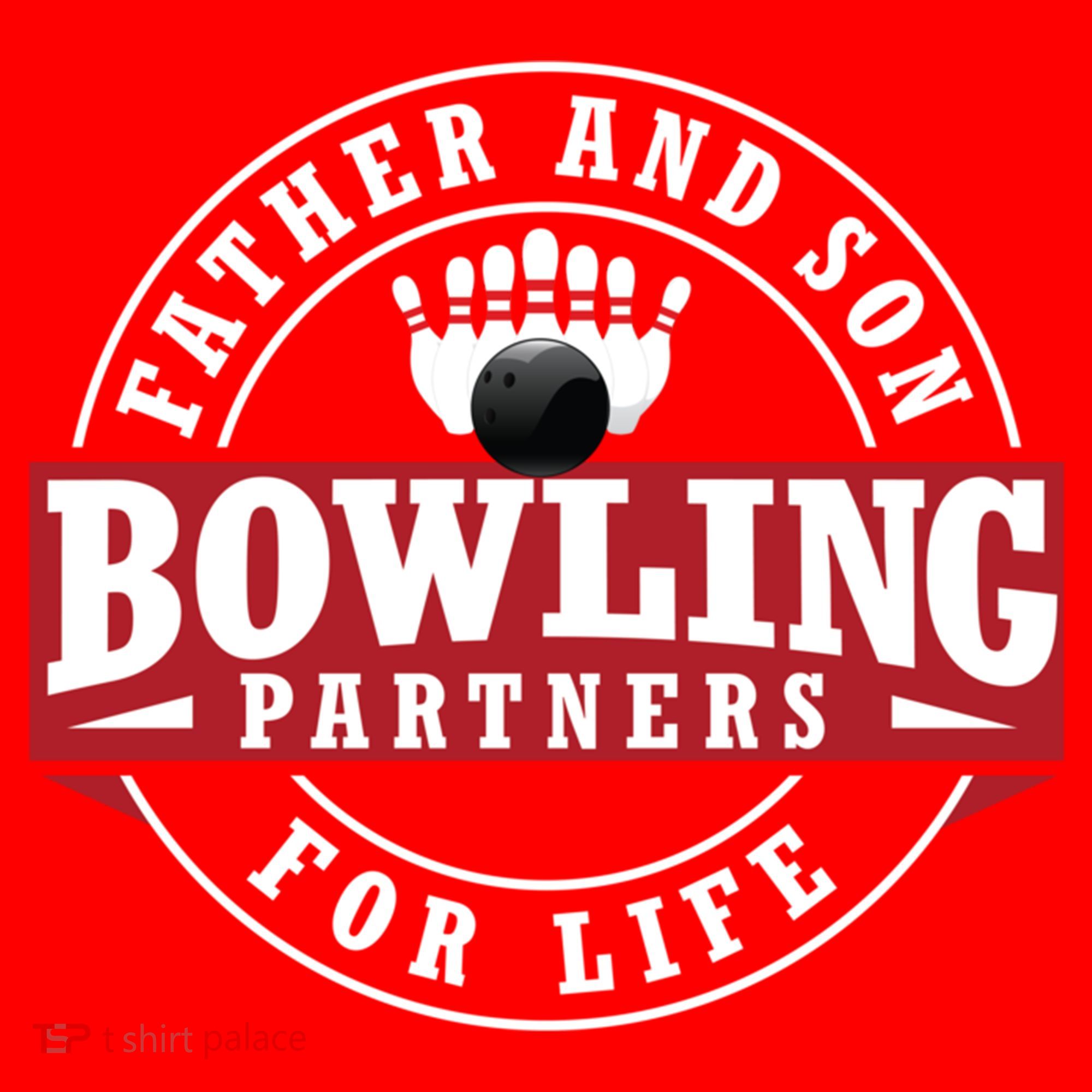 Father And Son Bowling Partners For Life Gift Santa Hat
