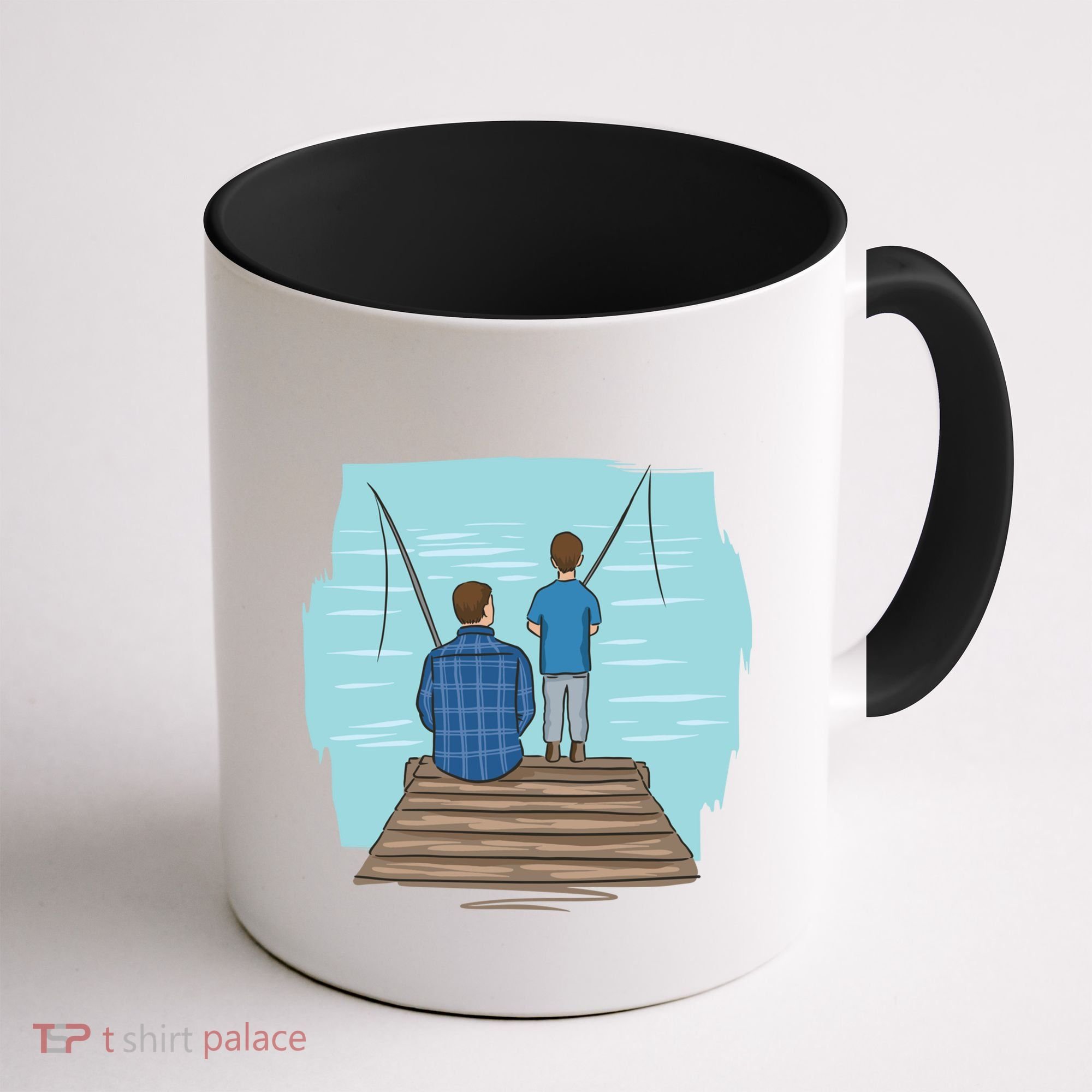 Father And Son Fishing Partners For Life Gift Coffee Mug