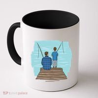 Father And Son Fishing Partners For Life Gift Coffee Mug thumb 0