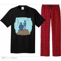 Father And Son Fishing Partners For Life Gift Pajama Set thumb 0