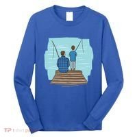 Father And Son Fishing Partners For Life Gift Long Sleeve Shirt thumb 0