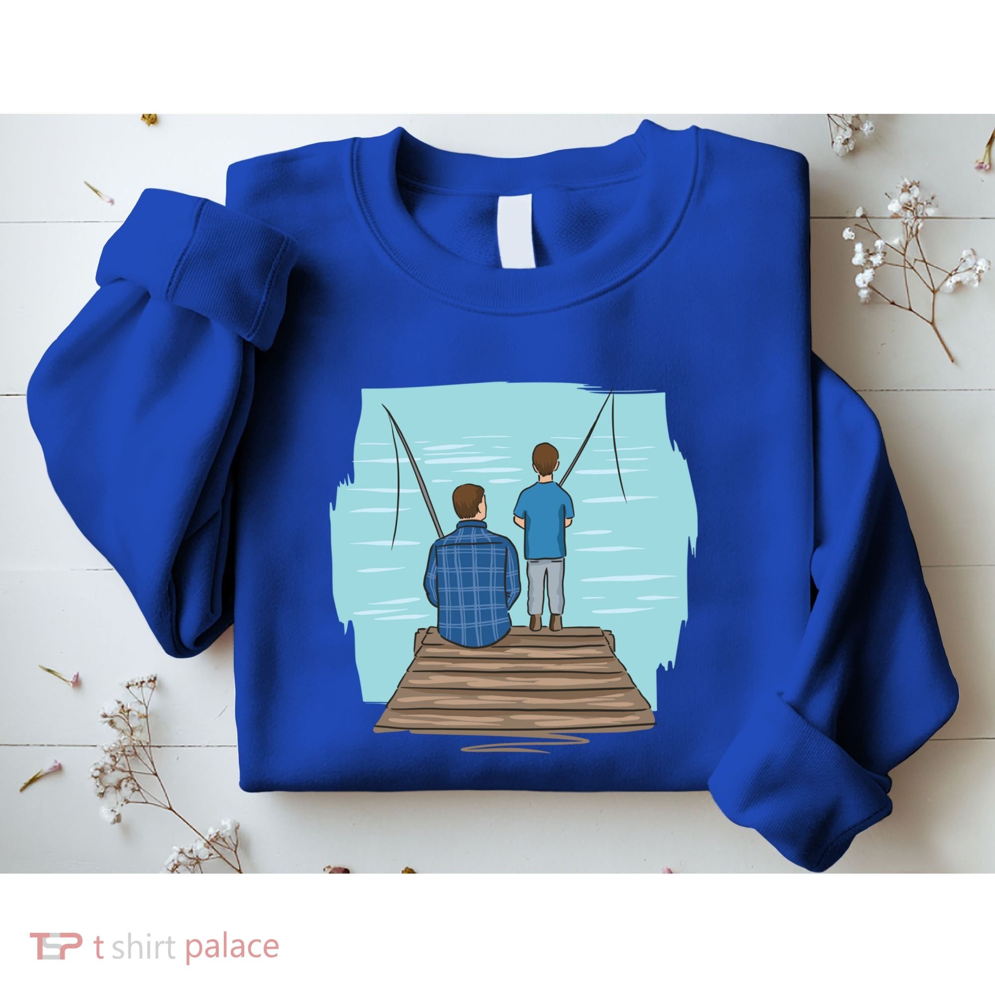 Father And Son Fishing Partners For Life Gift Sweatshirt