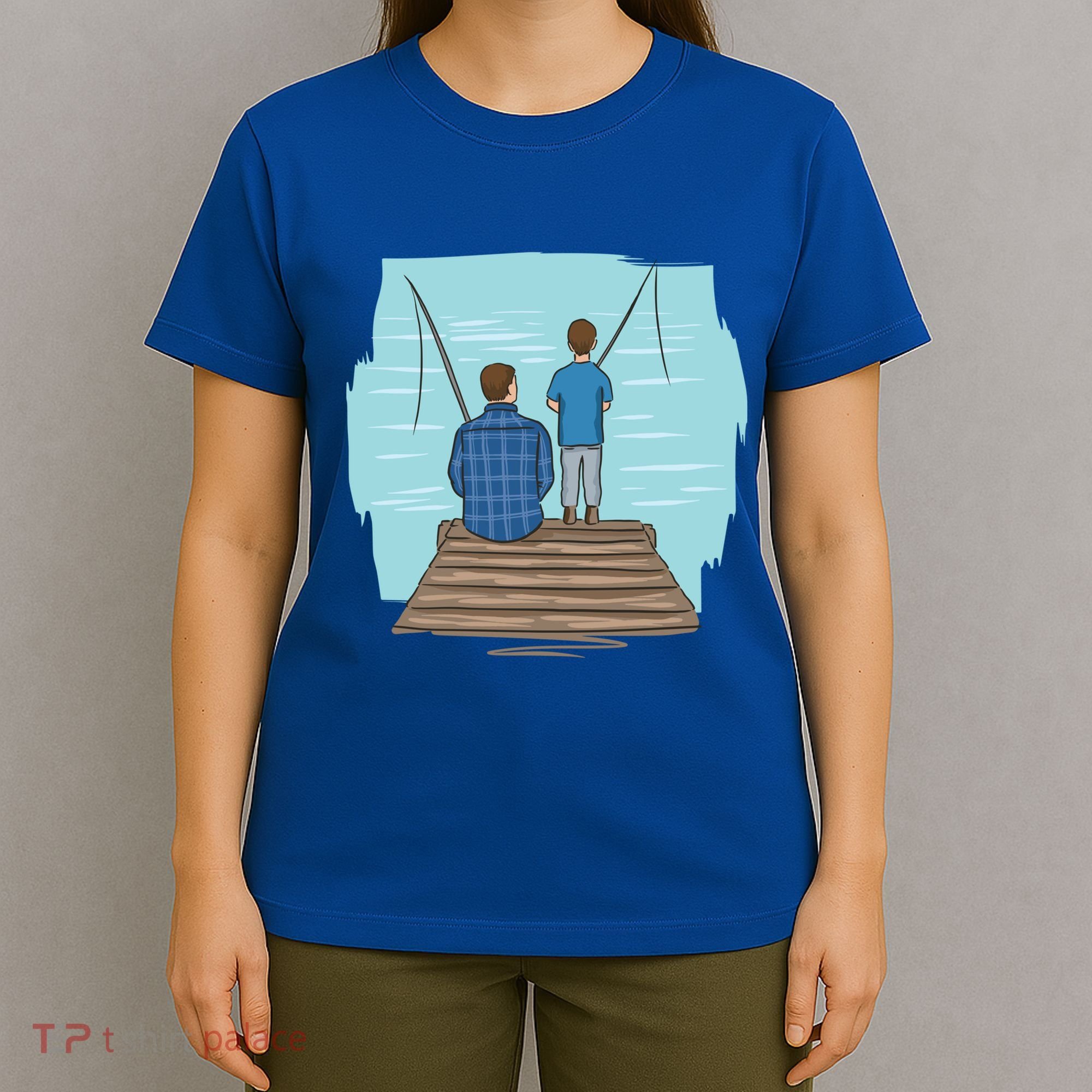 Father And Son Fishing Partners For Life Gift T-Shirt