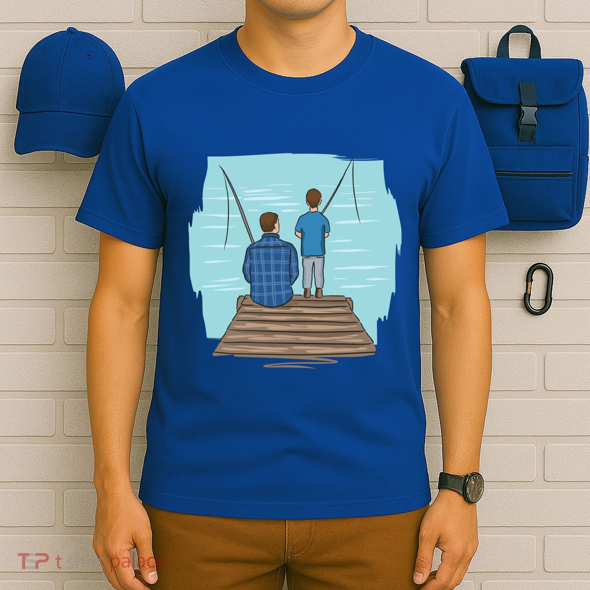 Father And Son Fishing Partners For Life Gift T-Shirt