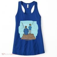 Father And Son Fishing Partners For Life Gift Women's Tank Top thumb 0