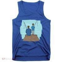 Father And Son Fishing Partners For Life Gift Tank Top thumb 0