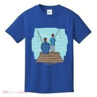 Father And Son Fishing Partners For Life Gift Kids T-Shirt thumb 0