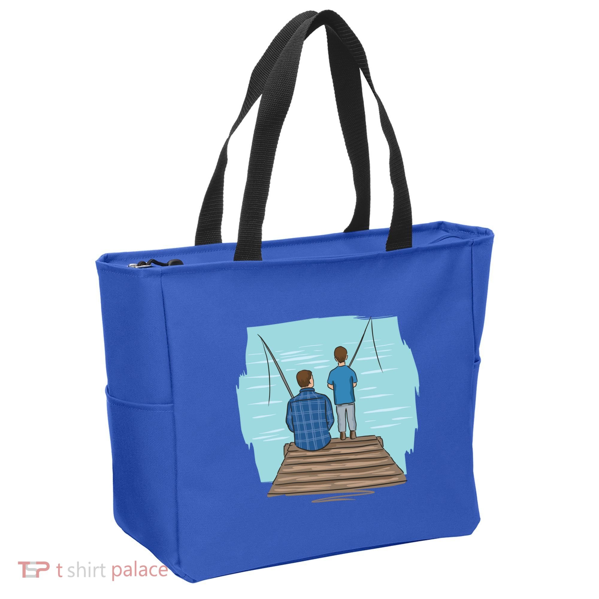 Father And Son Fishing Partners For Life Gift Tote Bag