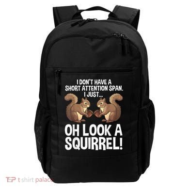 Funny ADHD Squirrel Design For Men Women Chipmunk Pet Lovers Backpack