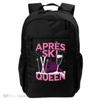 Funny Apres Ski Queen Skiing Winter Sports Party Fun Backpack thumb 0