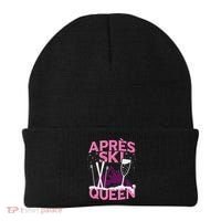 Funny Apres Ski Queen Skiing Winter Sports Party Fun Beanie thumb 0