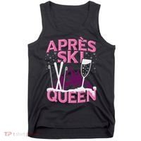 Funny Apres Ski Queen Skiing Winter Sports Party Fun Tank Top thumb 0