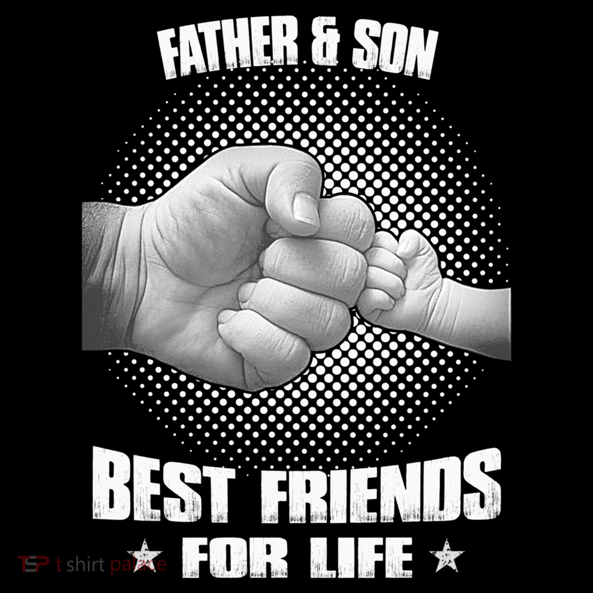 Father And Son Best Friends For Life Funny Happy Fathers Day Gift Coffee Mug