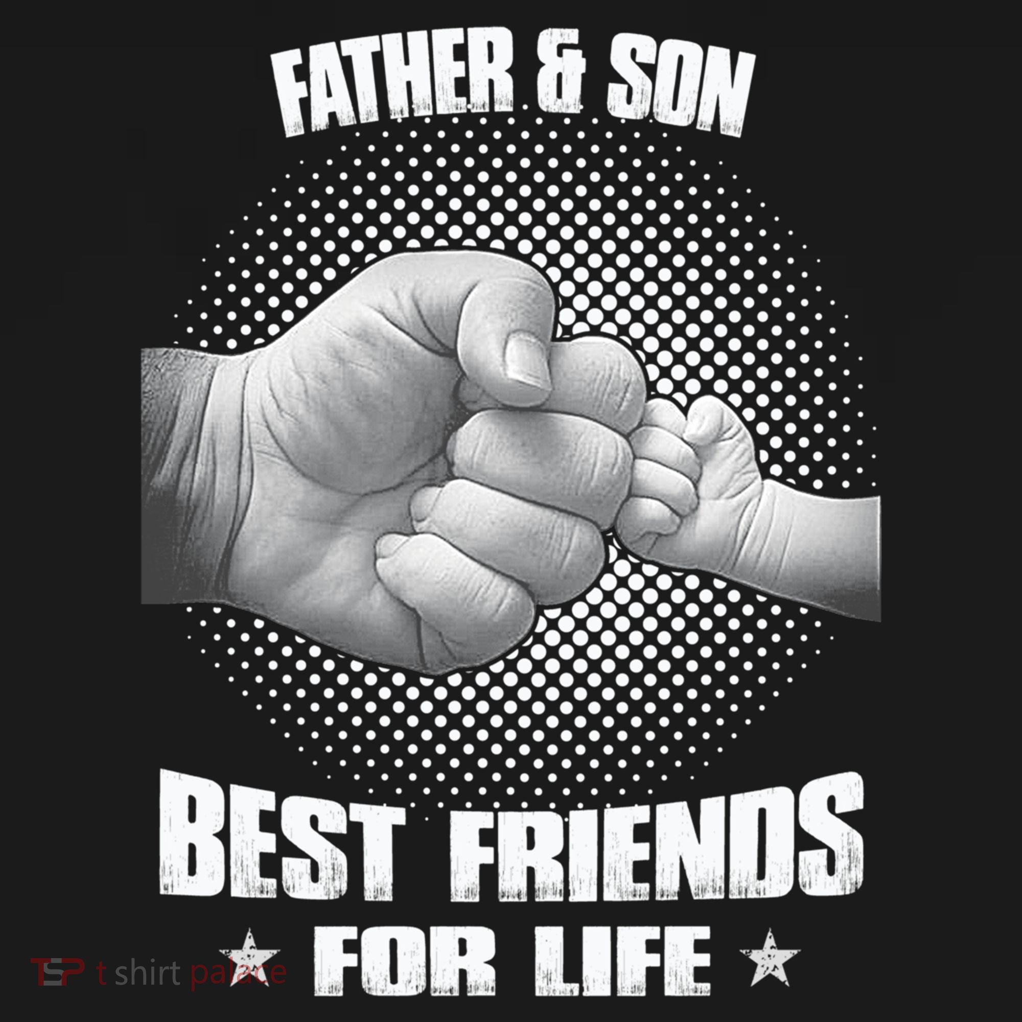 Father And Son Best Friends For Life Funny Happy Fathers Day Gift Ornament