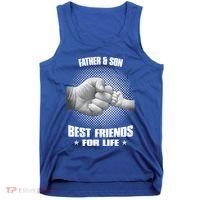 Father And Son Best Friends For Life Funny Happy Fathers Day Gift Tank Top thumb 0