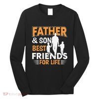 Father And Son Best Friends For Life Men Long Sleeve Shirt thumb 0