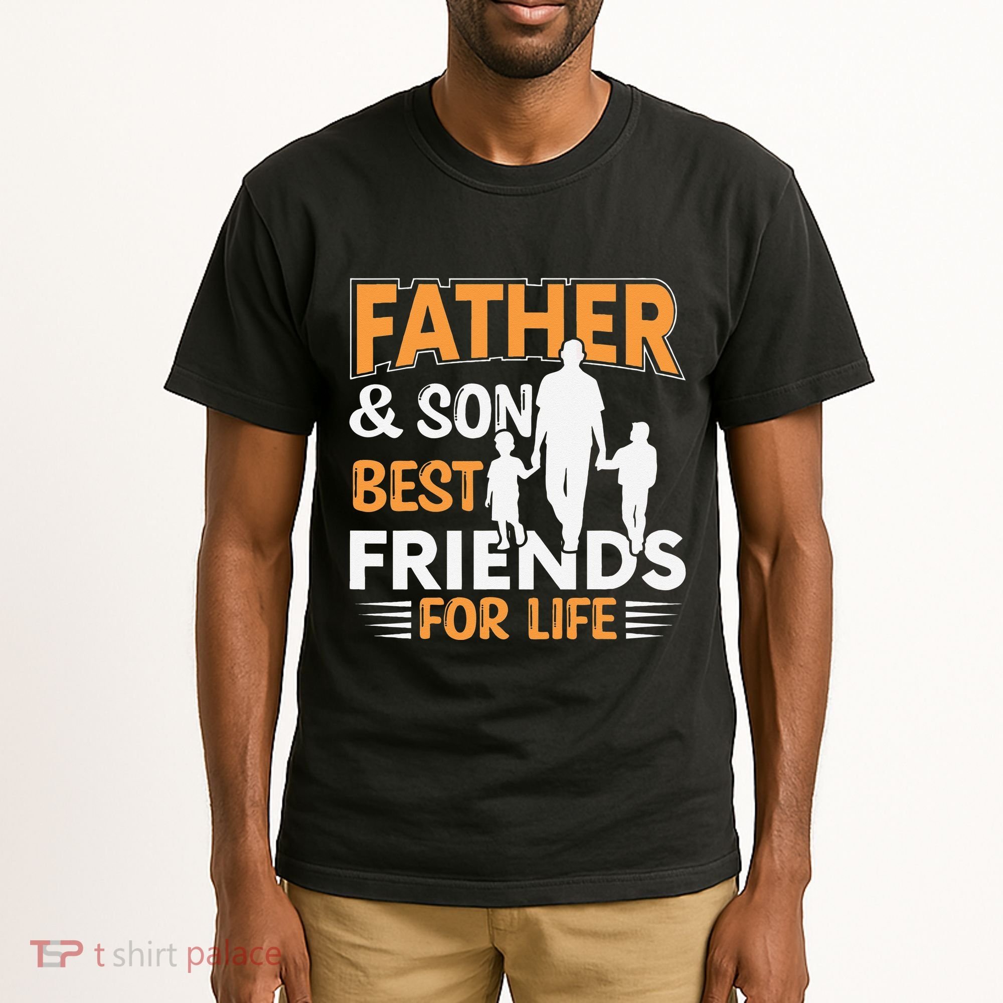 Father And Son Best Friends For Life Men Tall T-Shirt
