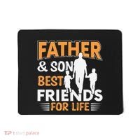 Father And Son Best Friends For Life Men Mousepad thumb 0