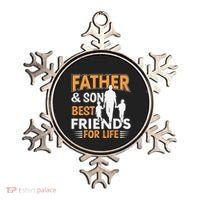 Father And Son Best Friends For Life Men Ornament thumb 0