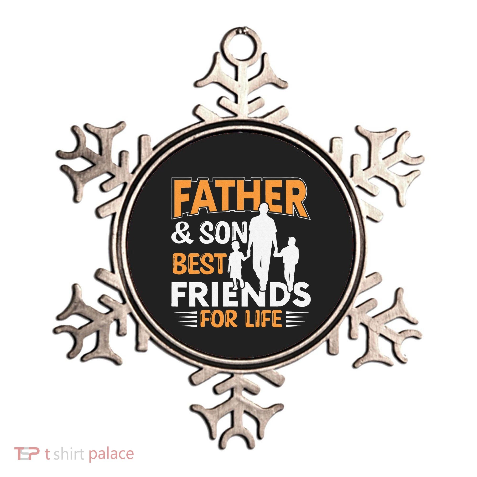 Father And Son Best Friends For Life Men Ornament