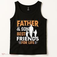 Father And Son Best Friends For Life Men Tank Top thumb 2