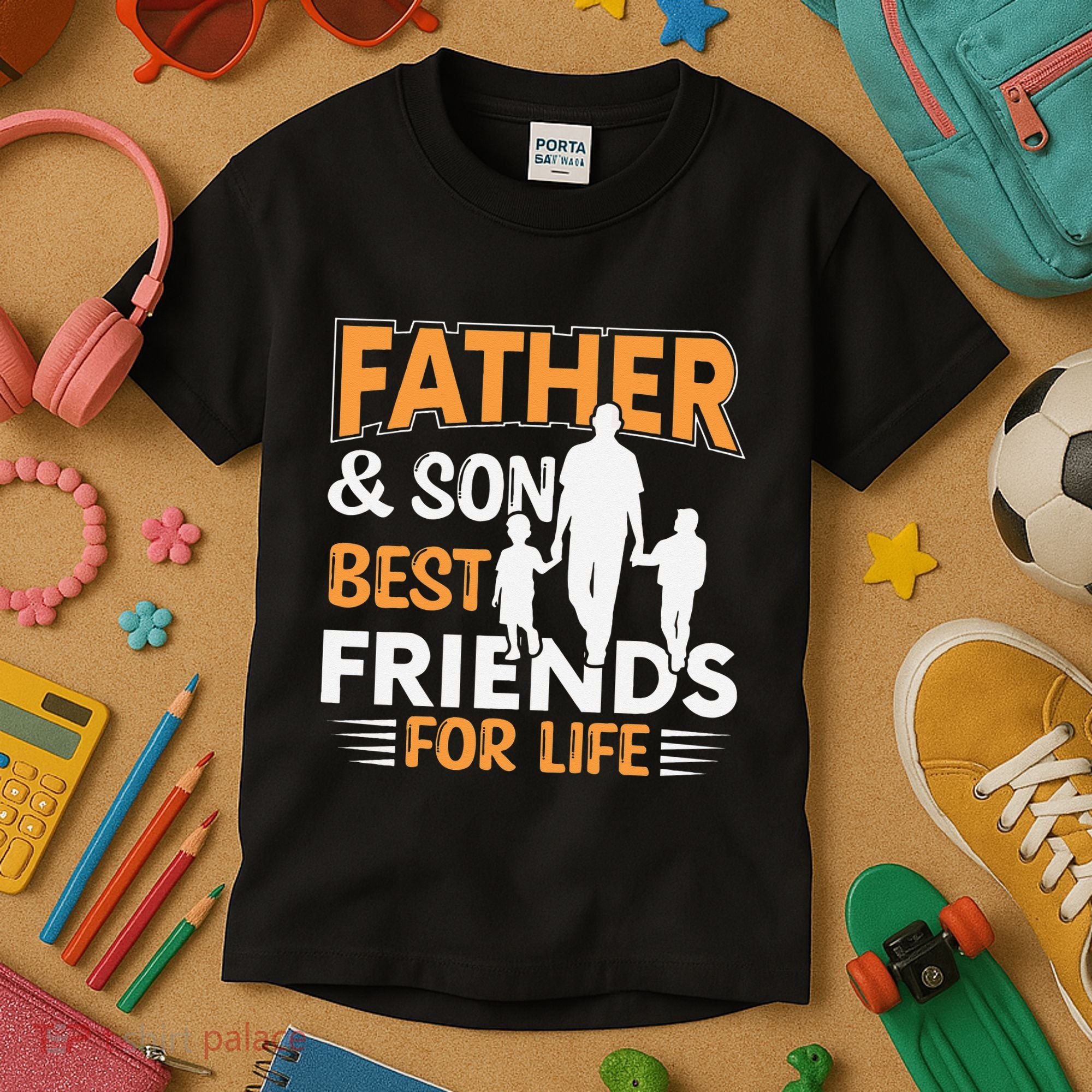 Father And Son Best Friends For Life Men Kids T-Shirt