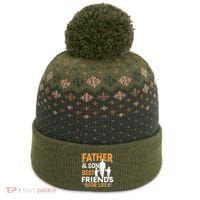 Father And Son Best Friends For Life Men The Baniff Cuffed Pom Beanie thumb 0