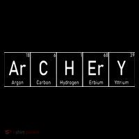 Funny Archery Shirts I Periodic Elements Nerd Gift Idea Backpack thumb 2