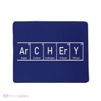 Funny Archery Shirts I Periodic Elements Nerd Gift Idea Mousepad thumb 0